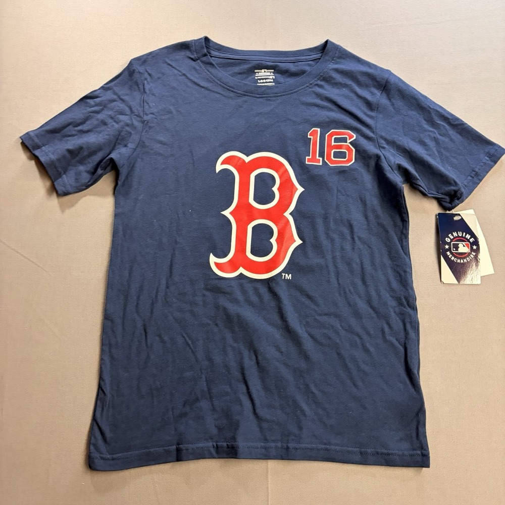 MLB Genuine Merchandise Boston Red Sox Jarren Duran #16 Boys L (12/14) Blue
